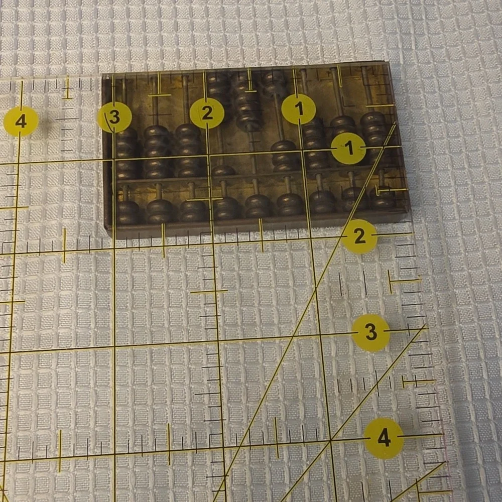 Vintage Abacus Mathematics Counting Tool Made‎ in Hong Kong Ages 8-11